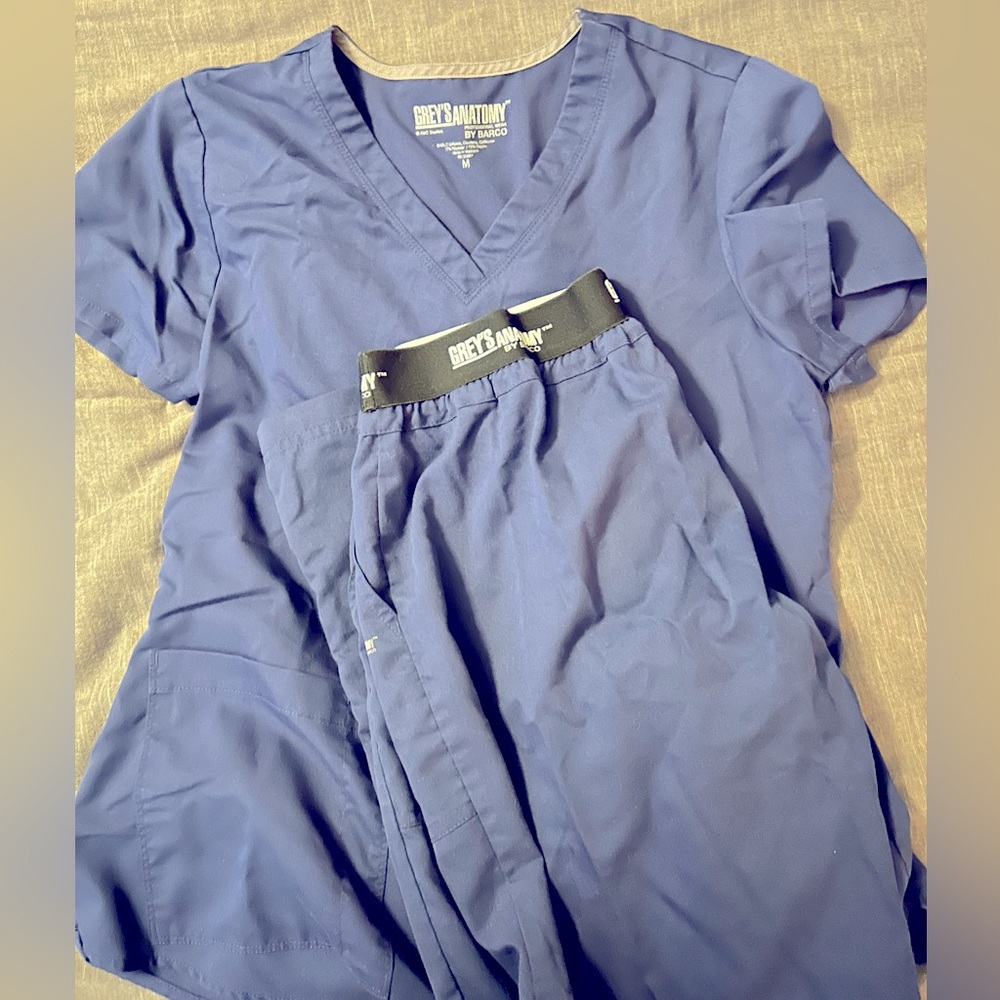 Greys anatomy scrub set
